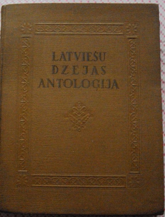 Latviešu dzejas antoloģija