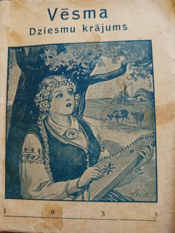 Vēsma Dziesmu krājums 