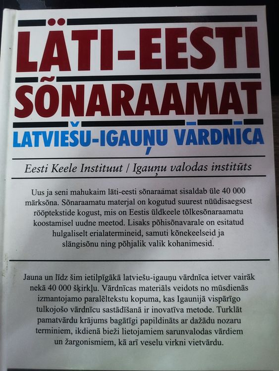 Latviešu-igauņu vārdnīca