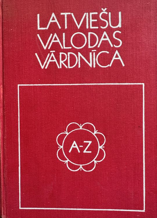 Latviešu valodas vārdnīca