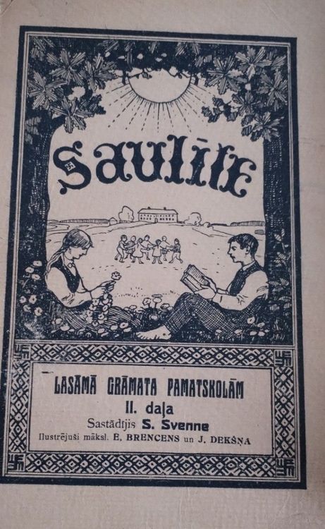Saulīte. Lasāmā grāmata pamatskolām II daļa