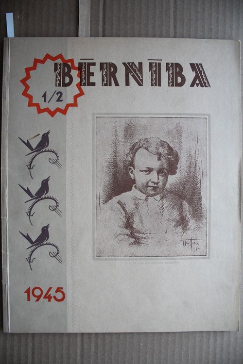 Bērnība. 1945g. Nr. 1/2.