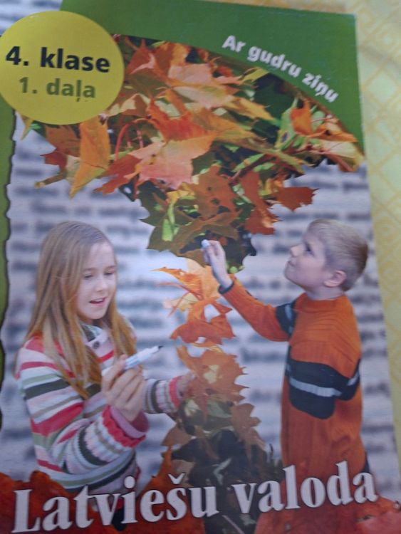 Latviešu valoda 4.klase 1.daļa