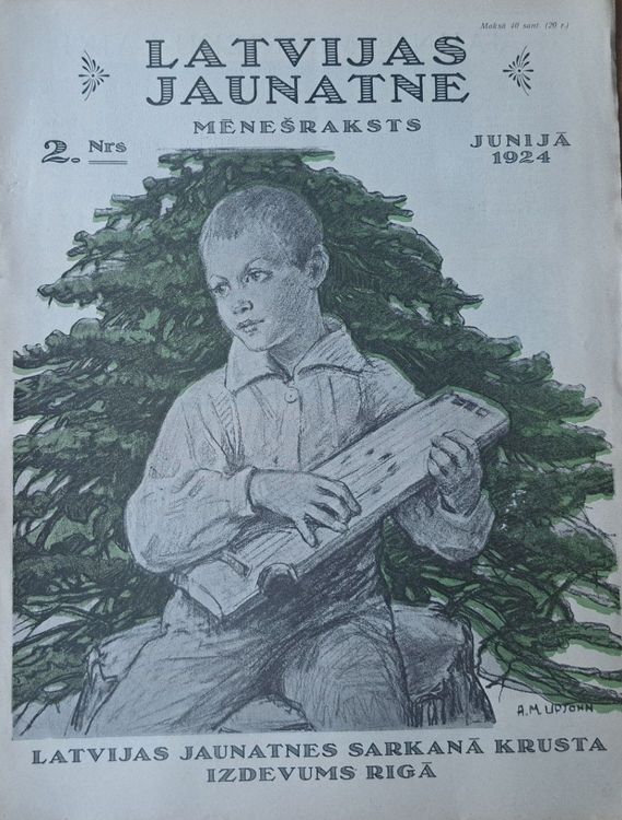 Latvijas Jaunatne Nr. 2 6/1924