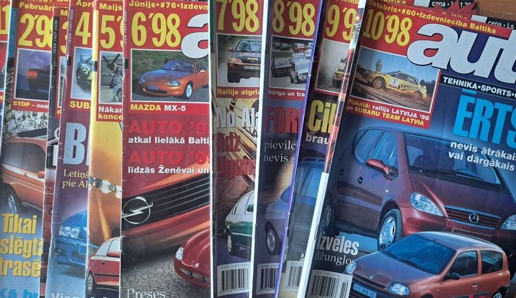 Auto 1.-12. (komplekts) 1998