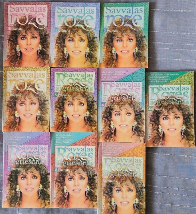 Savvaļas roze (1.,2.,3.,4.grāmata)+ Savvaļas rozes atgriešanās (5.,6.,7.,8.,9.,10.grāmata)-komplekts