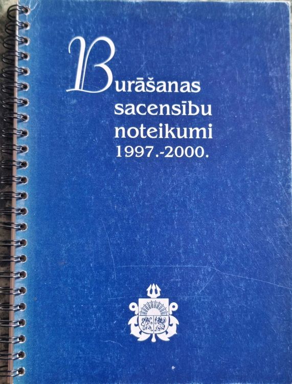 Burāšanas sacensību noteikumi 1997. - 2000.
