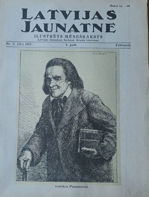Latvijas Jaunatne Nr. 31 2/1927