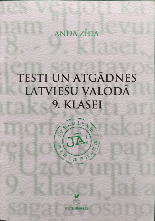 Testi un atgādnes latviešu valodā 9. klasei