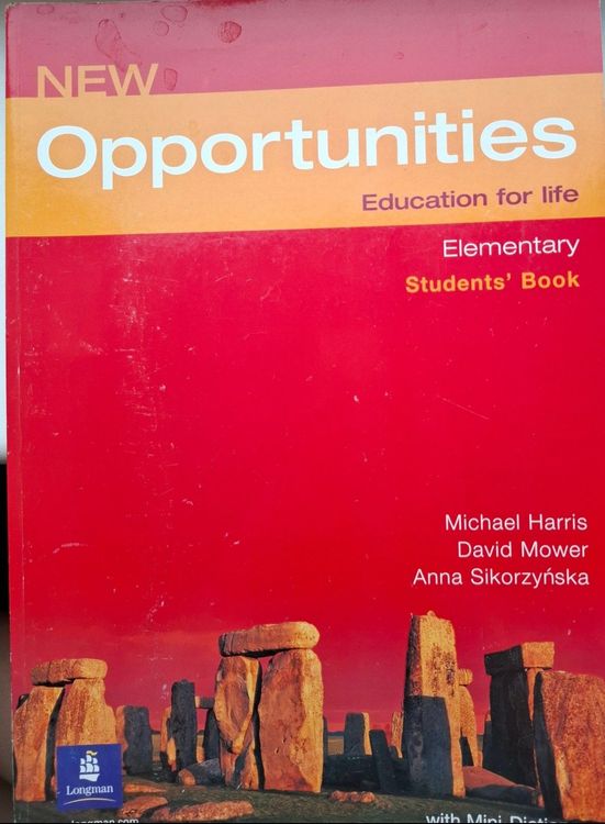 New Opportunities Education for life, Elementary, Student's Book