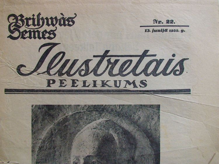 Brīwās Zemes Ilustretais Pielikums. 1935 g. Nr.22