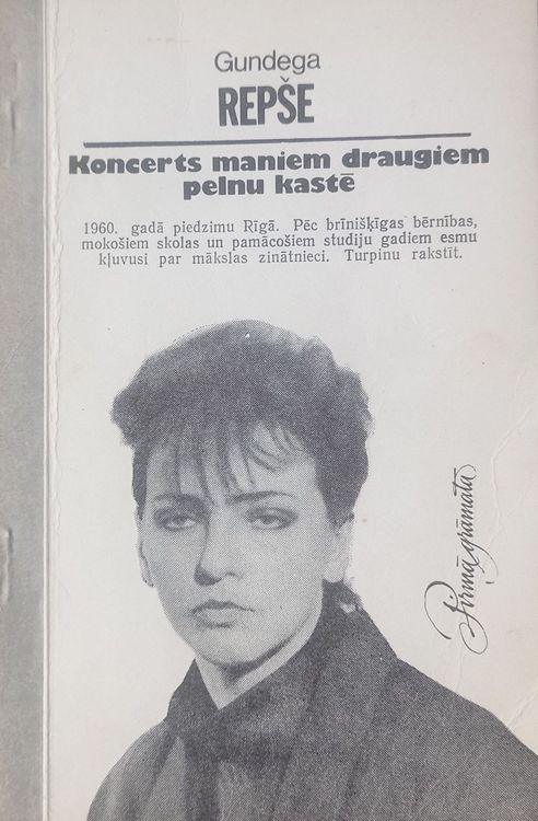 Koncerts maniem draugiem pelnu kastē