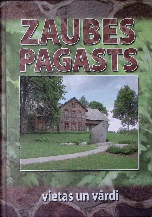 Zaubes pagasts, vietas un vārdi