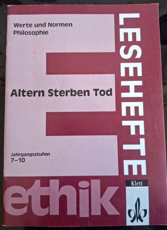 Altern Sterben Tod