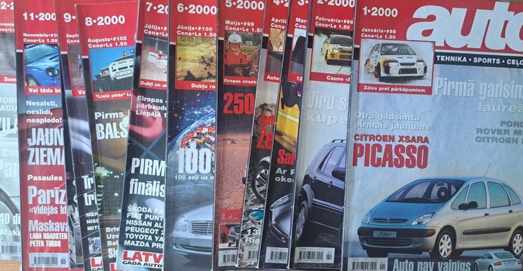 Auto 1.-12. (komplekts) 2000