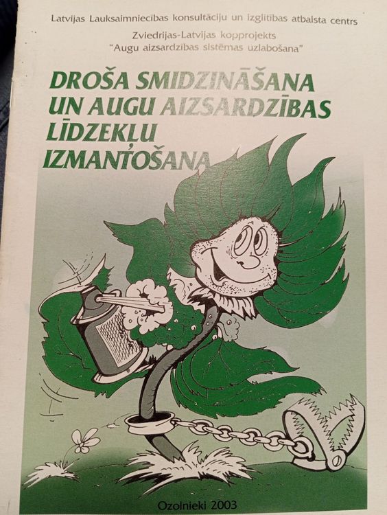 Droša smidzināšana un augu aizsardzības līdzekļu izmantošana