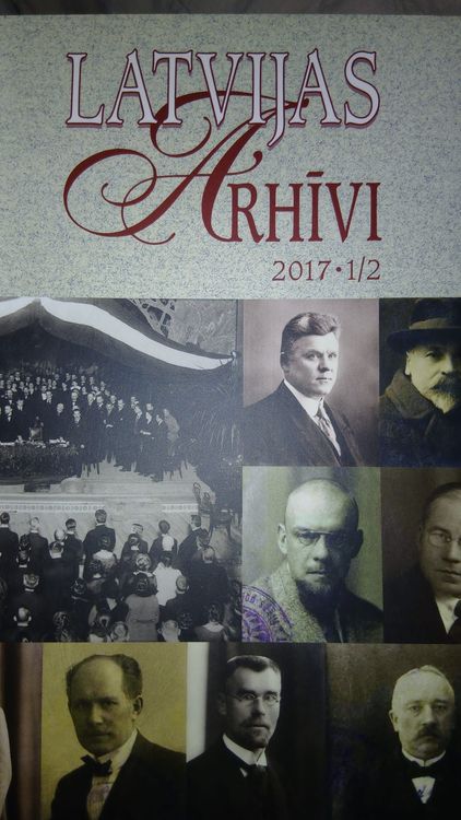 Latvijas arhīvi 2017 1/2