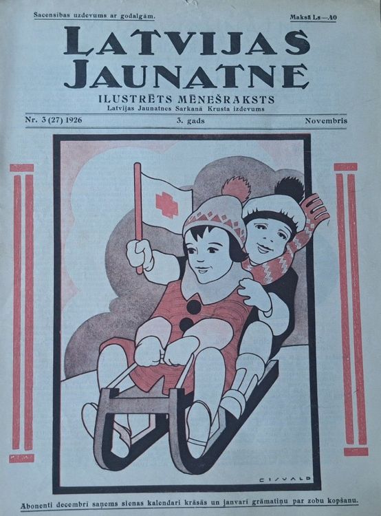 Latvijas Jaunatne Nr. 27 11/1926