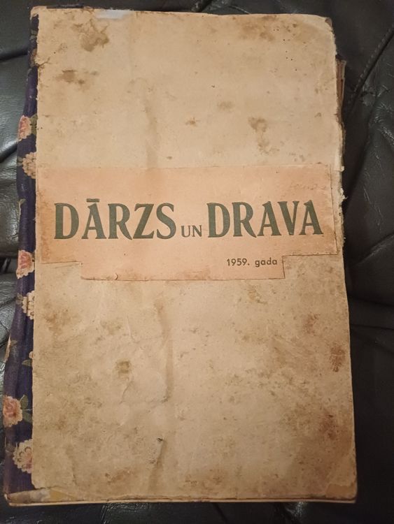 Dārzs un Drava / 1959 .g.