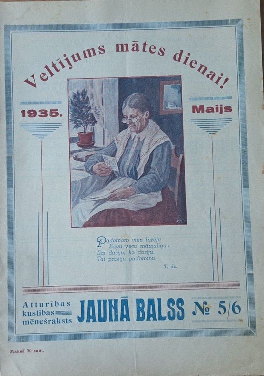 Jaunā Balss Nr. 5/6 1935