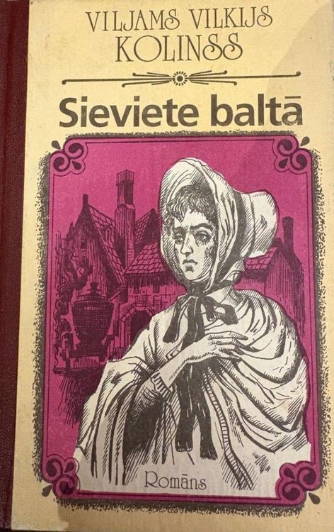 Sieviete baltā