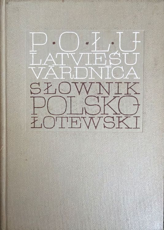 Poļu - latviešu vārdnīca