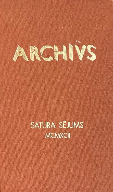 Archivs Satura sējums