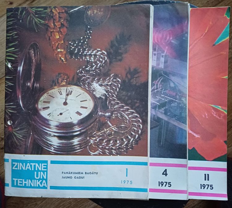 ZINĀTNE UN TEHNIKA / 1975.g. / 3 gb.