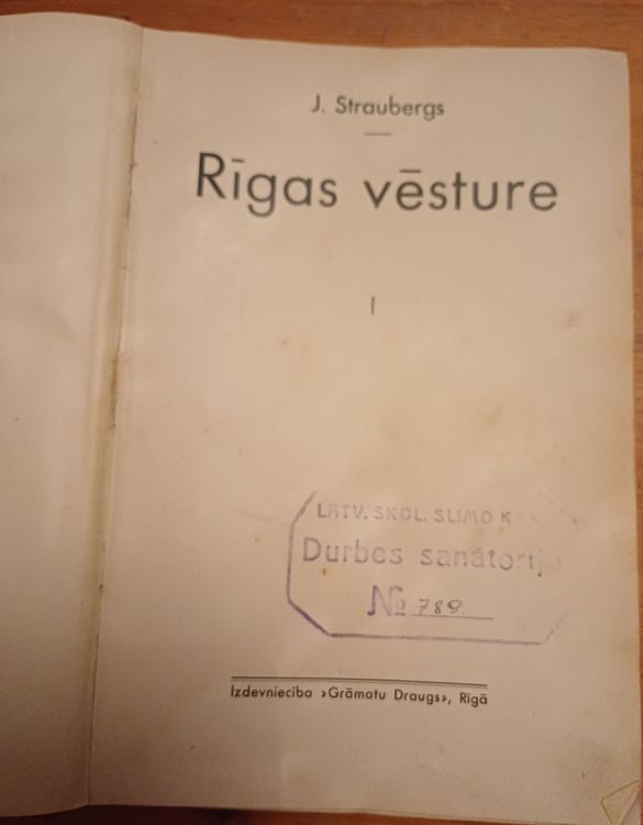 Rīgas vēsture I