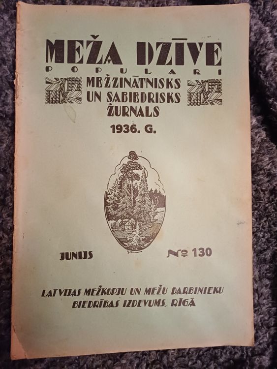 MEŽA DZĪVE 1936.g.junijs