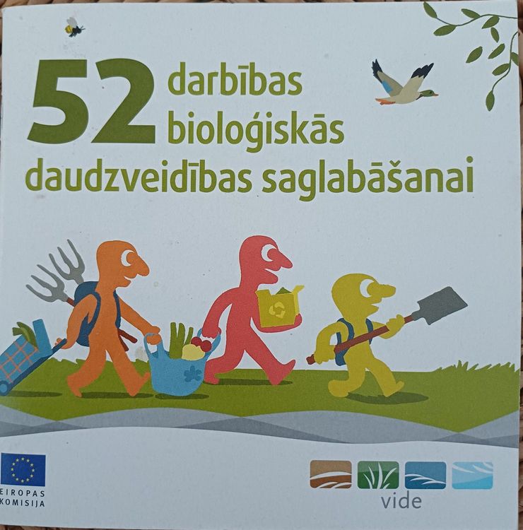 52 darbības bioloģiskās daudzveidības saglabāšanai