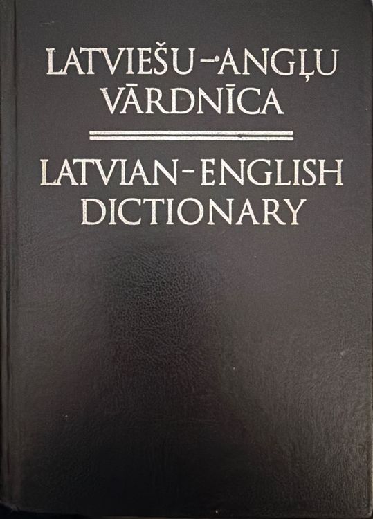 Latviešu - angļu vārdnīca