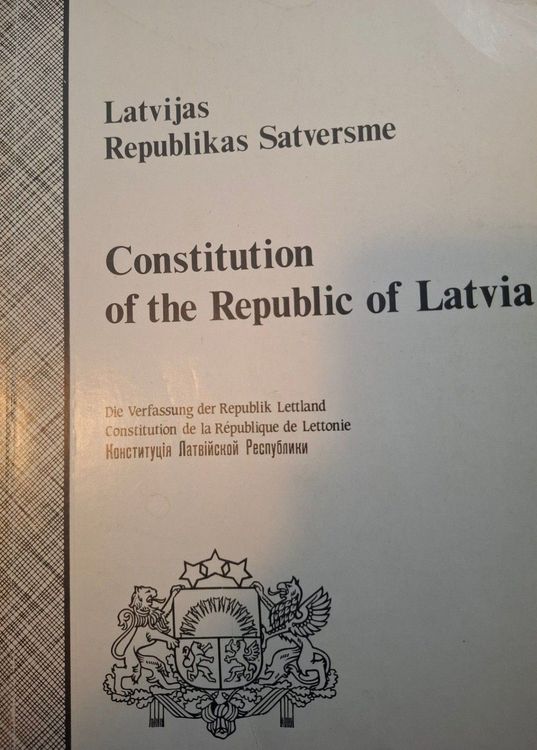 Latvijas Republikas Satversme