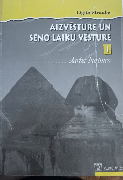 Aizvēsture un seno laiku vēsture 1.daļa. Darba burtnīca