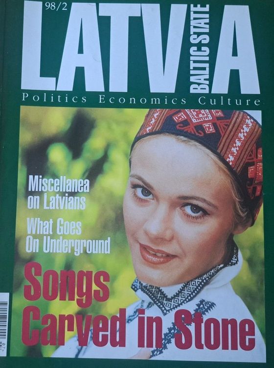 Latvia Baltic state 2/1998