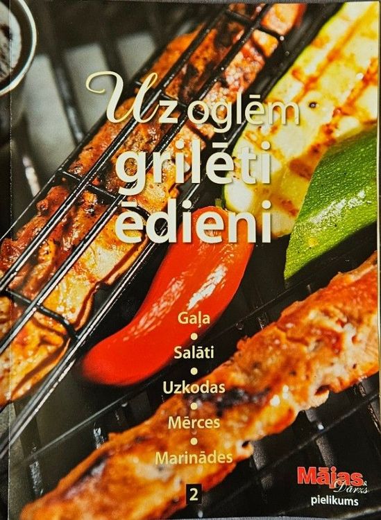 Uz oglēm grilēti ēdieni