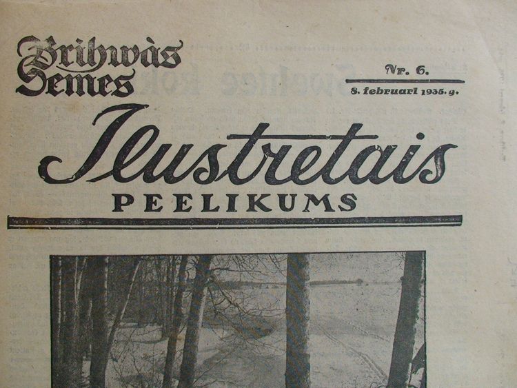 Brīwās Zemes Ilustretais Pielikums. 1935 g. Nr.6