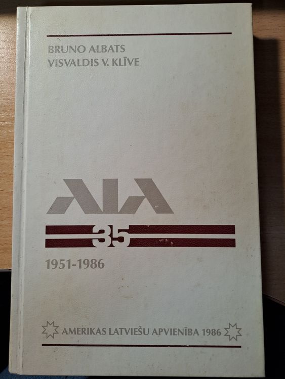 ALA 35 Amerikas latviešu apvienība (1951 - 1986)