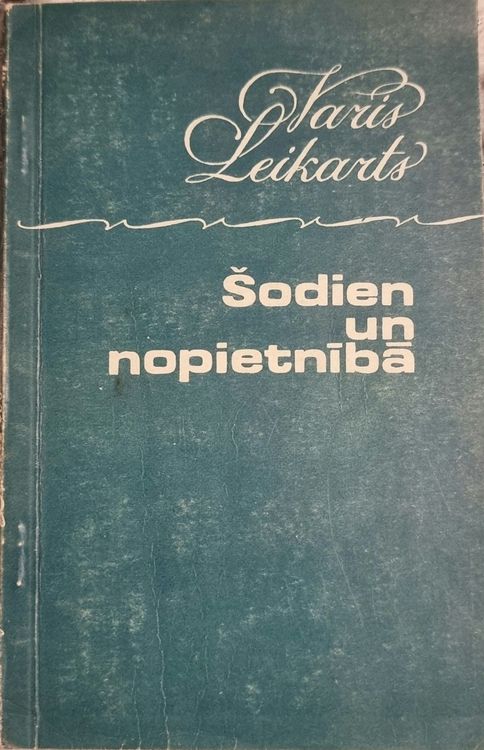 Šodien un nopietnībā