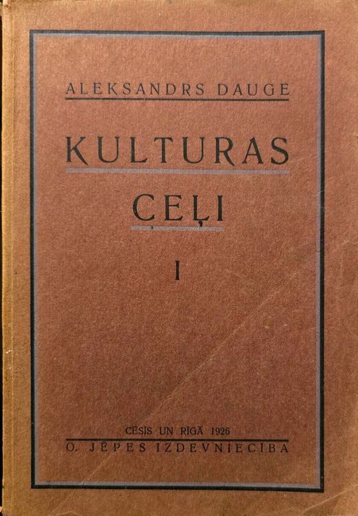 Raksti I Kultūras ceļi I