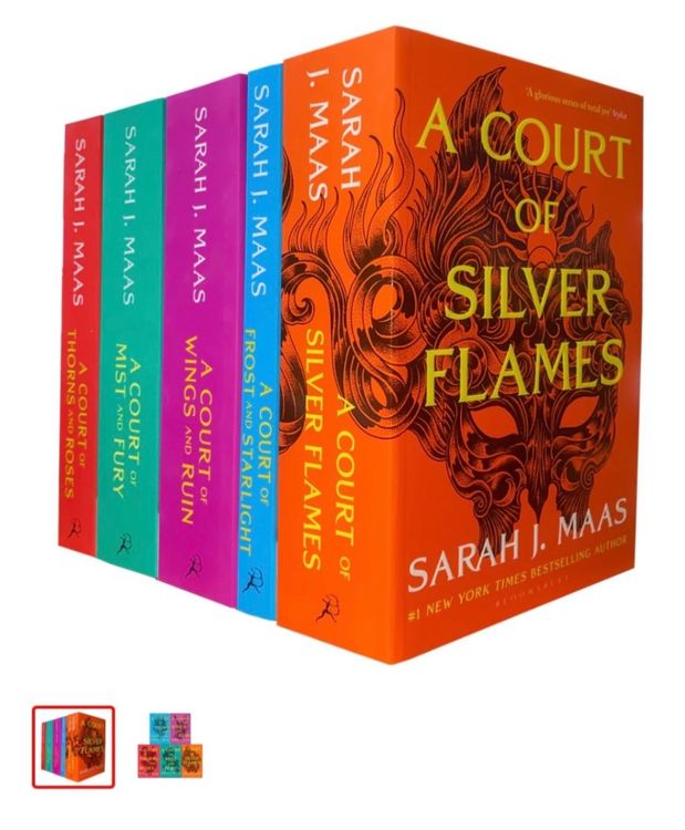 A Court of Thorns and Roses Series Sarah J. Maas 5 Books Collection Set