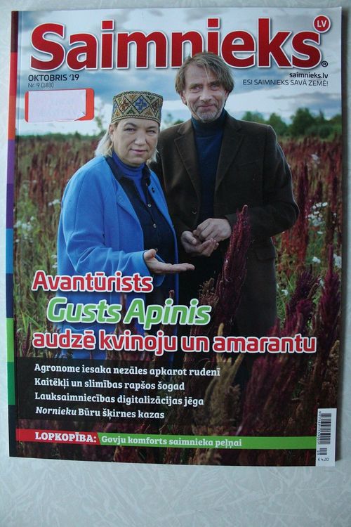 Saimnieks. 2019g. oktobris.