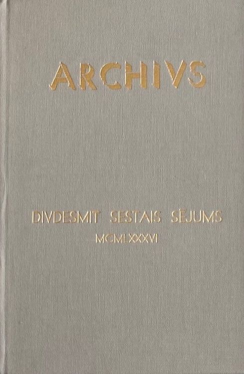 Archivs XXVI