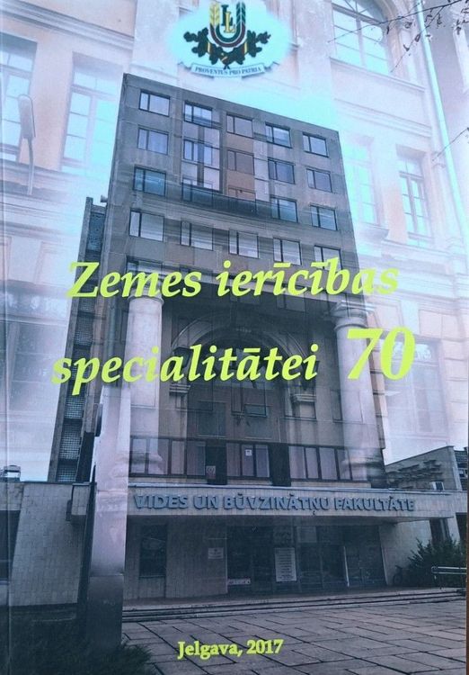 LLU Zemes ierīcības specialitātei 70