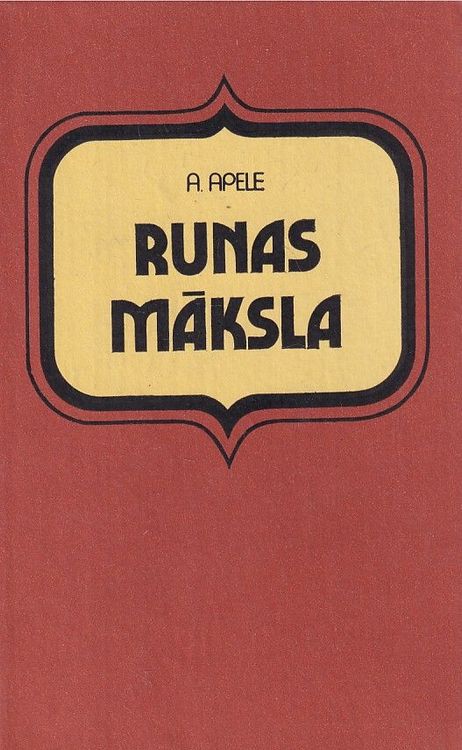 Runas māksla