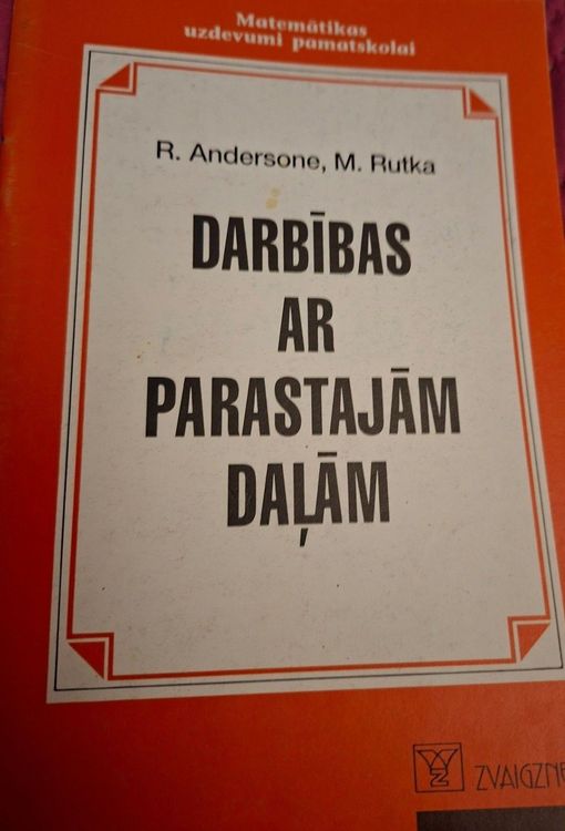 Darbības ar parastajām daļām