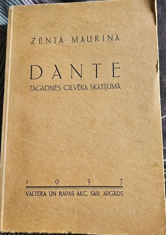 Dante tagadnes cilvēka skatijumā.