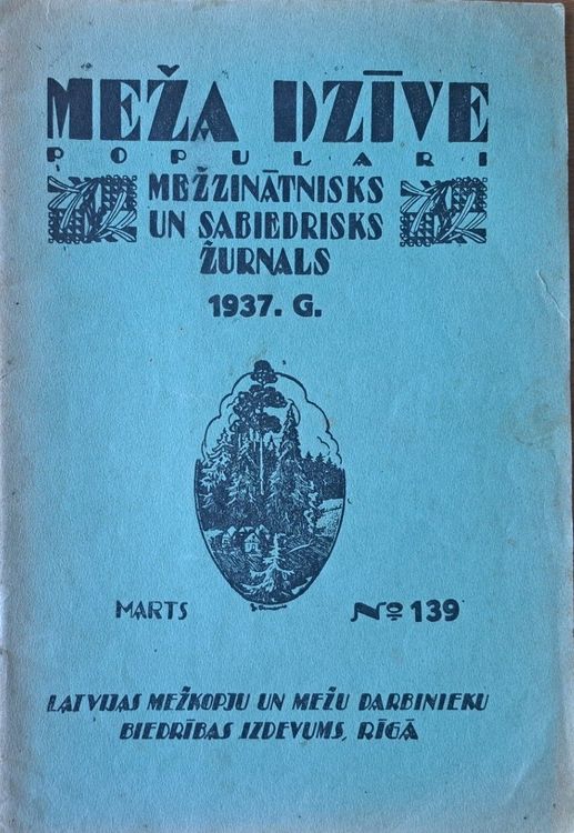 Meža dzīve Nr. 139 3/1937
