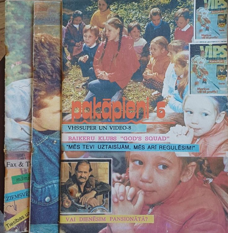 Pakāpieni / 1990.g./ 3 gb.