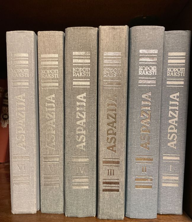 Kopoti raksti. 1.-6.Sējumi